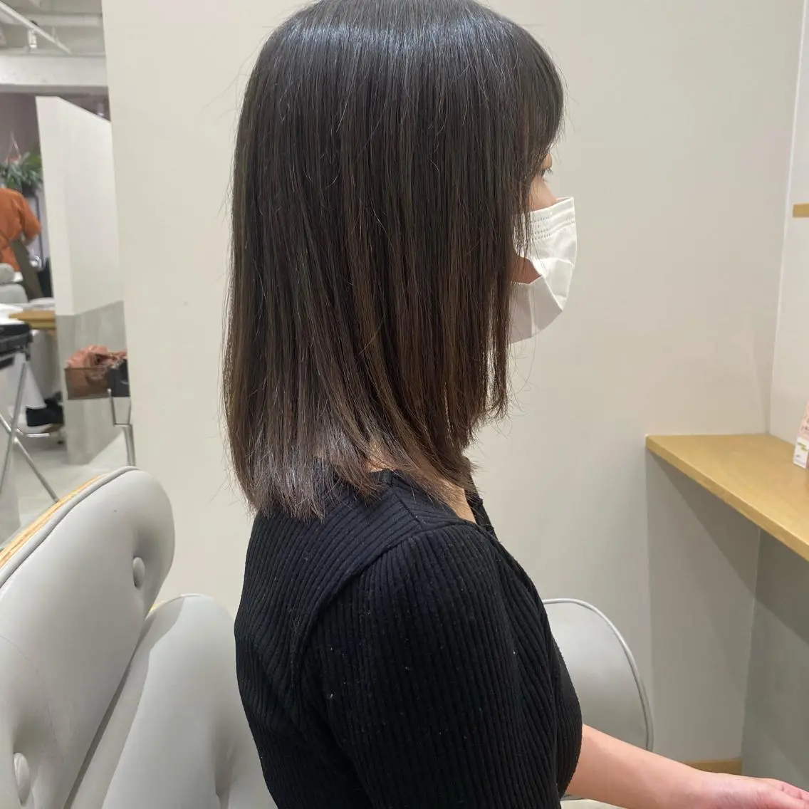 セミロング 髪質改善 トリートメント トリートメント SANC hair salonのヘアスタイル