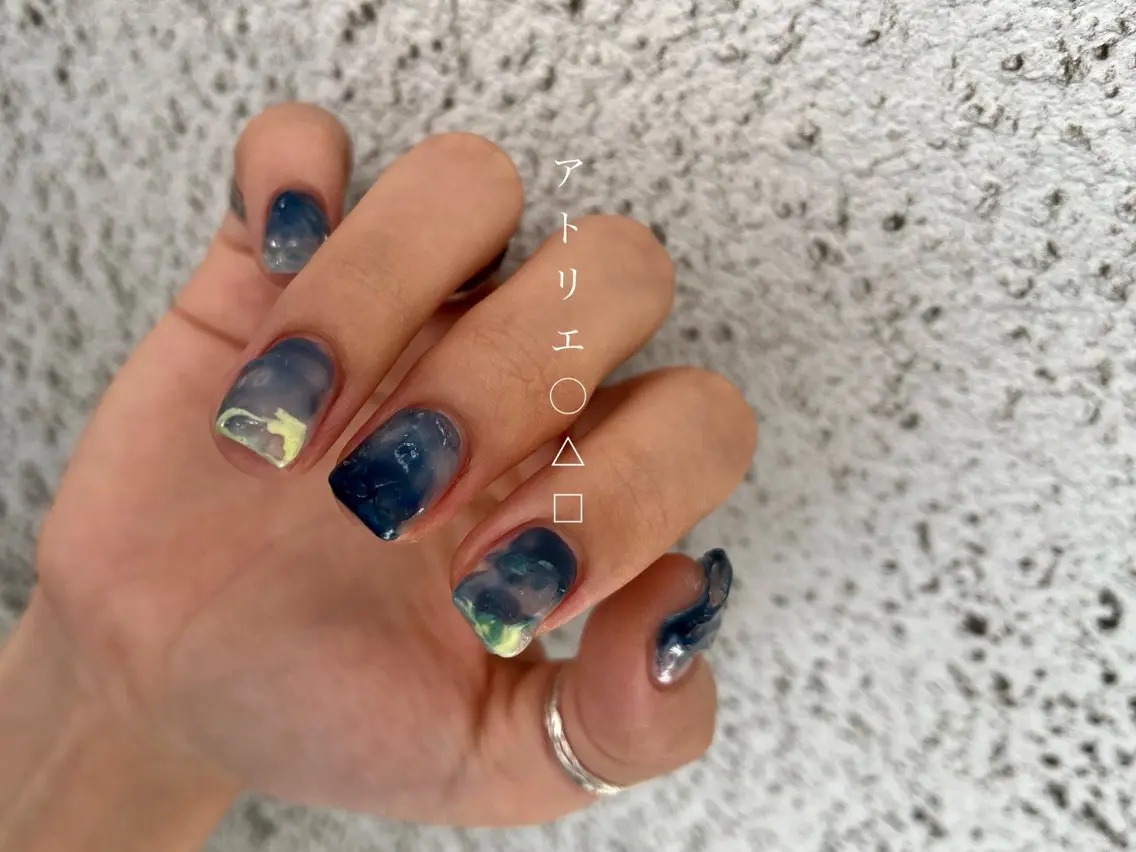 ネイル ハンドネイル アトリエ ○△□のネイルデザイン