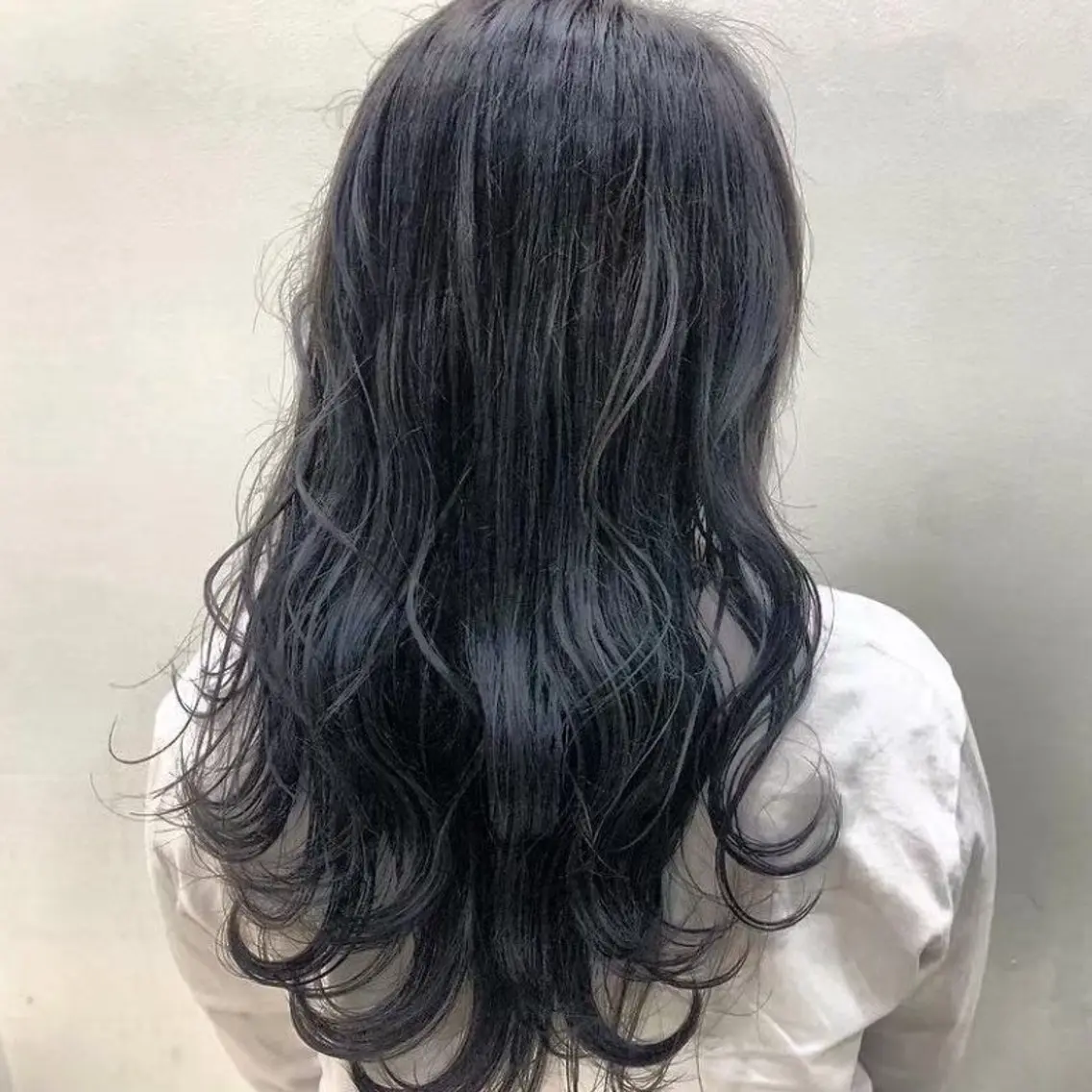 ロング カラー 縮毛矯正/ワンカラー モデル募集🫧羽夏のヘアスタイル