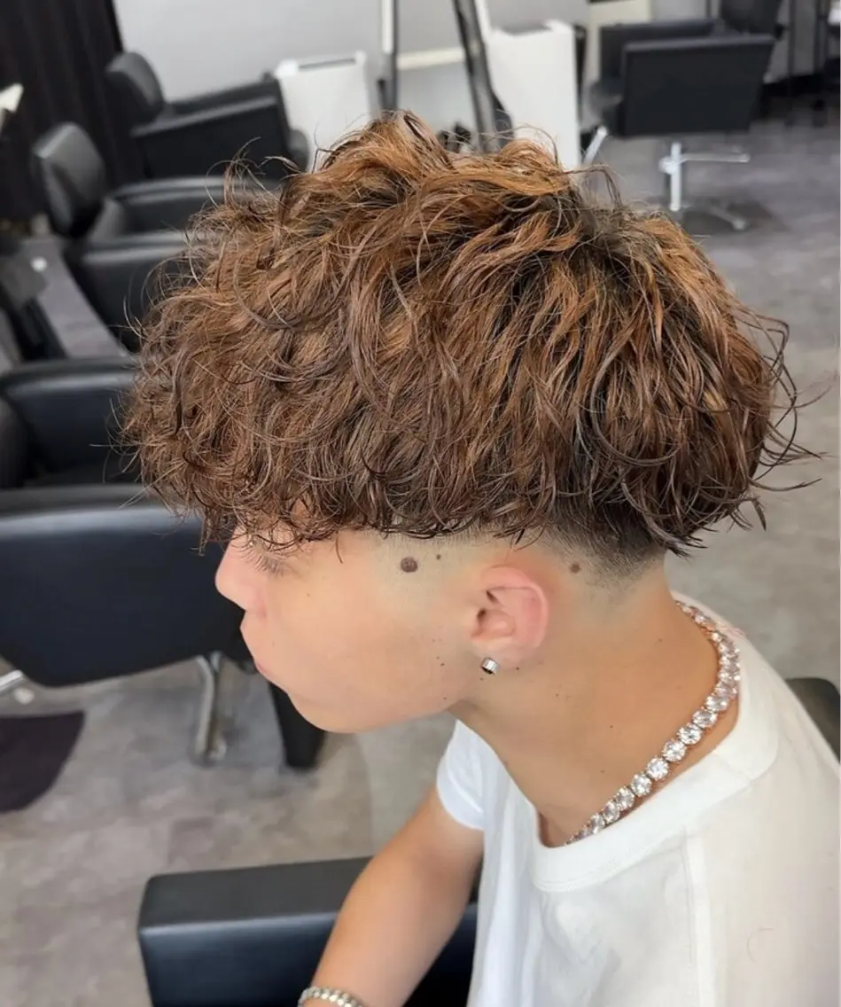 カラー ブラウンカラー ヘアカラー 西村 青和のヘアスタイル