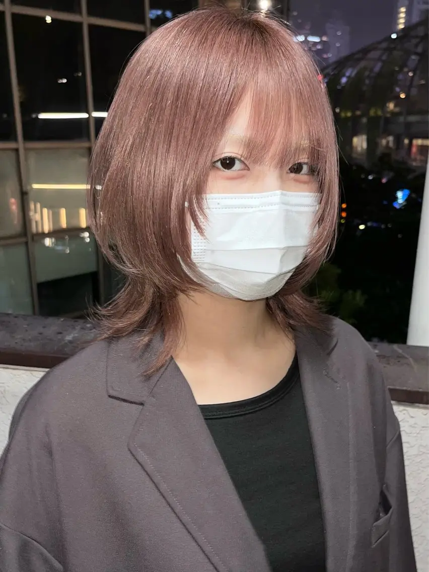 ショート カット ウルフ🦋顔まわり ❤︎ ͛MEIのヘアスタイル