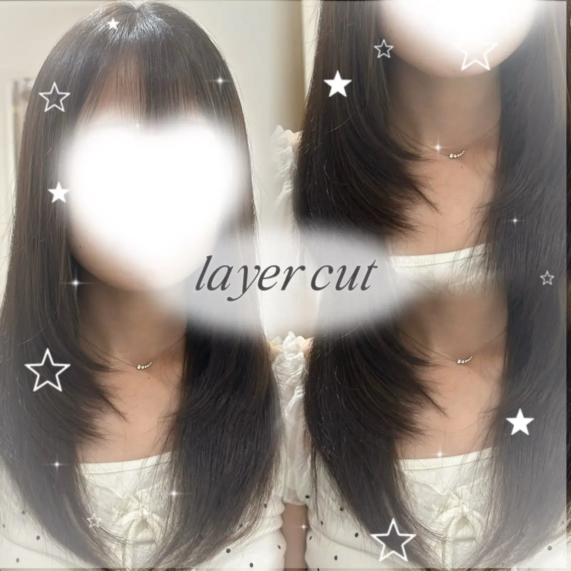 セミロング カット 髪質改善/艶髪 矢澤涼夏のヘアスタイル