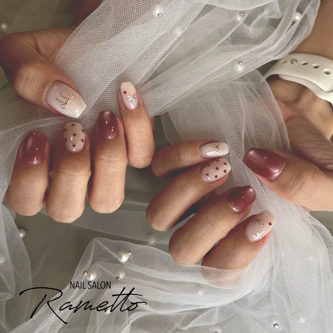 ネイル ハンドネイル NAILSALON Ramettoのネイルデザイン