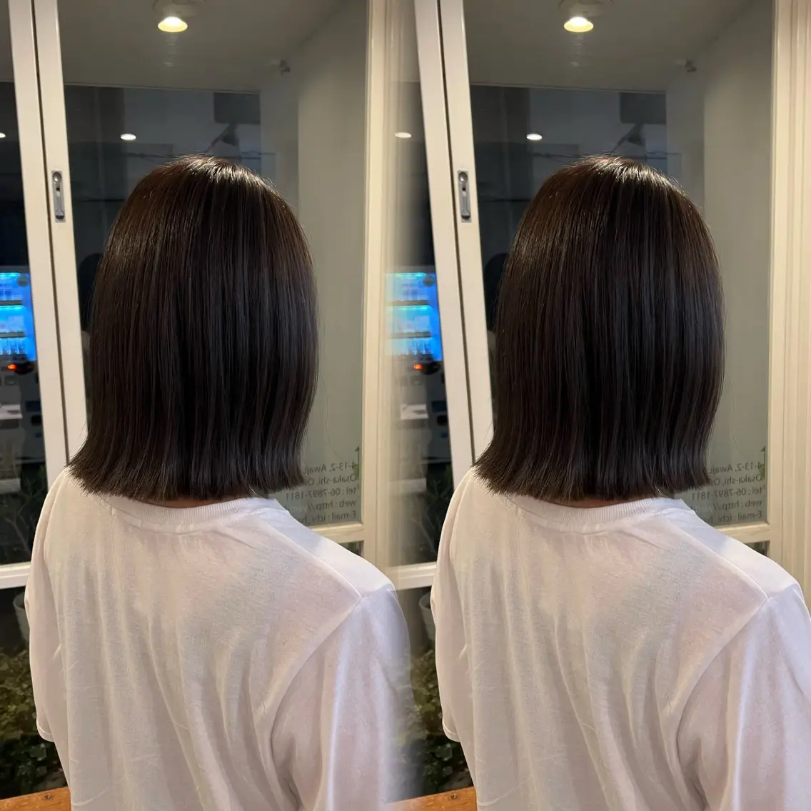 ショート カラー ボブ カット ヘアカラー 『YARD.』 森崎 優菜のヘアスタイル