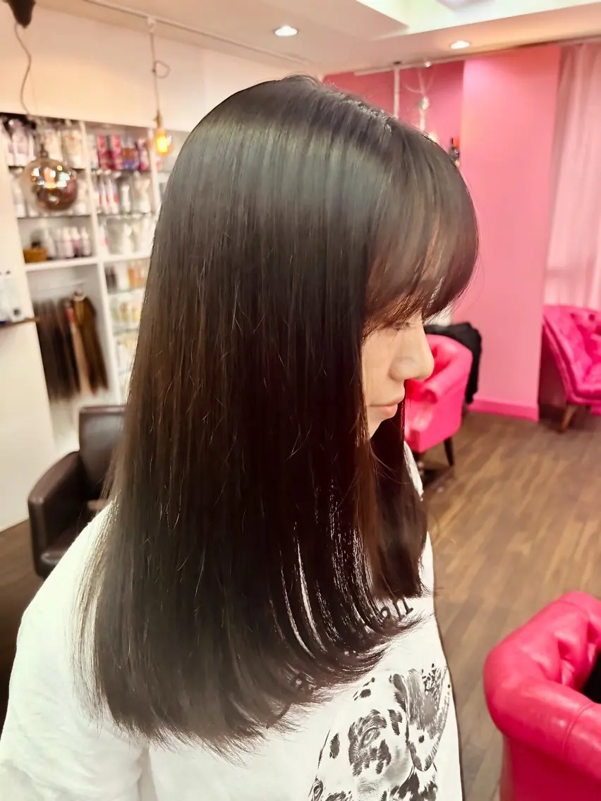 ミディアム ✅似合わせ レイヤーカット梅澤徹のヘアスタイル