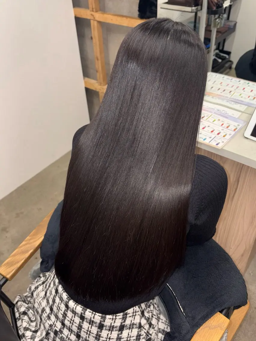 【ダメージを最小限に💎】地毛風髪質改善ストレート¥22,000→¥11,000の写真