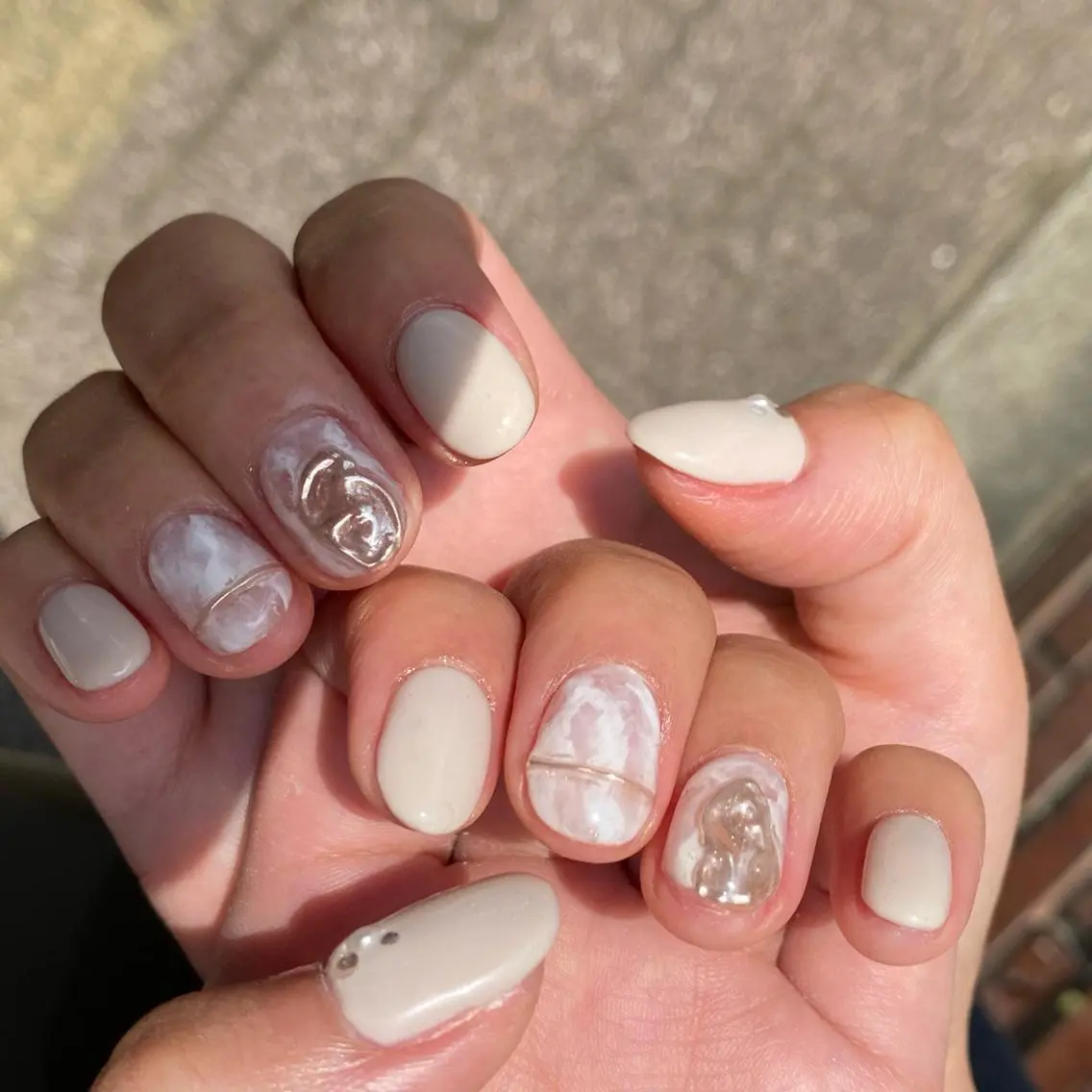 ネイル ハンドネイル nailsalon ∞ ﾐｶﾅﾙ ∞のネイルデザイン