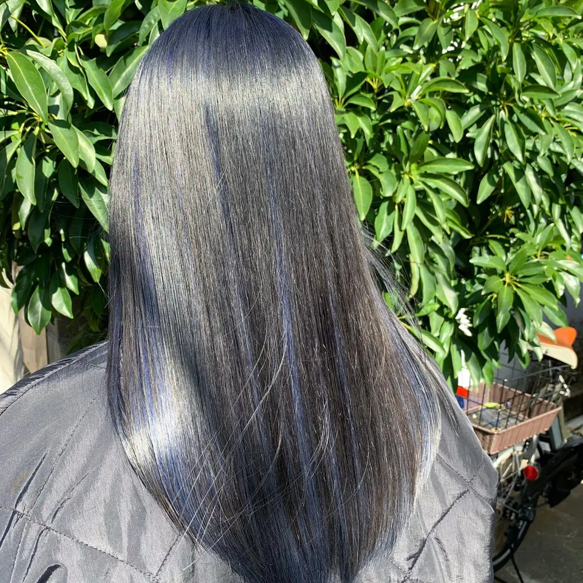 セミロング カラー アディクシーカラー アクアカラー アッシュ バレイヤージュ ベージュカラー ヘアカラー エクステ ✨ブリーチマスター✨ オクヤマヨウスケのヘアスタイル