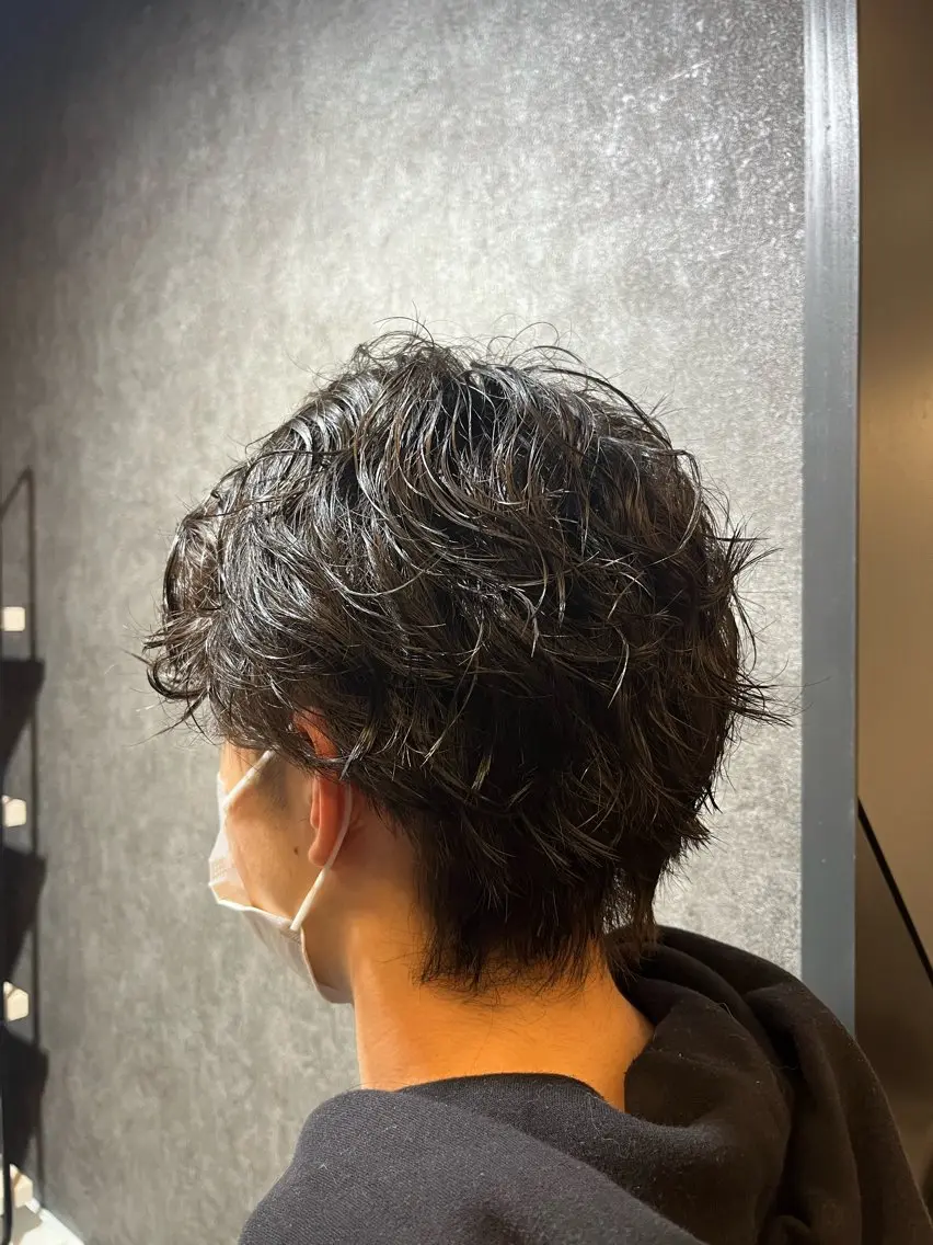 パーマ メンズ plune 村松のヘアスタイル