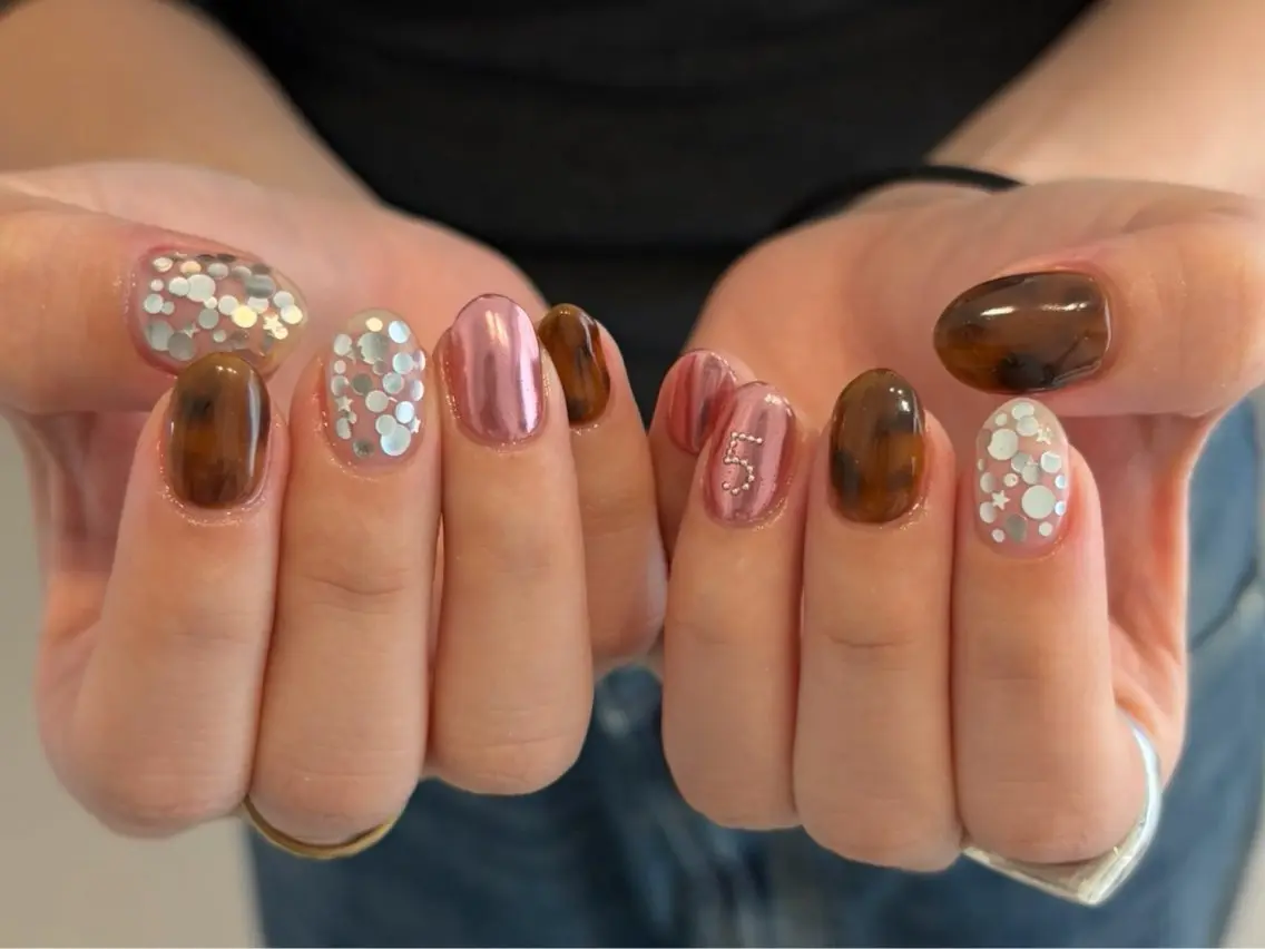 ネイル ハンドネイル yomu nail yuumiのネイルデザイン