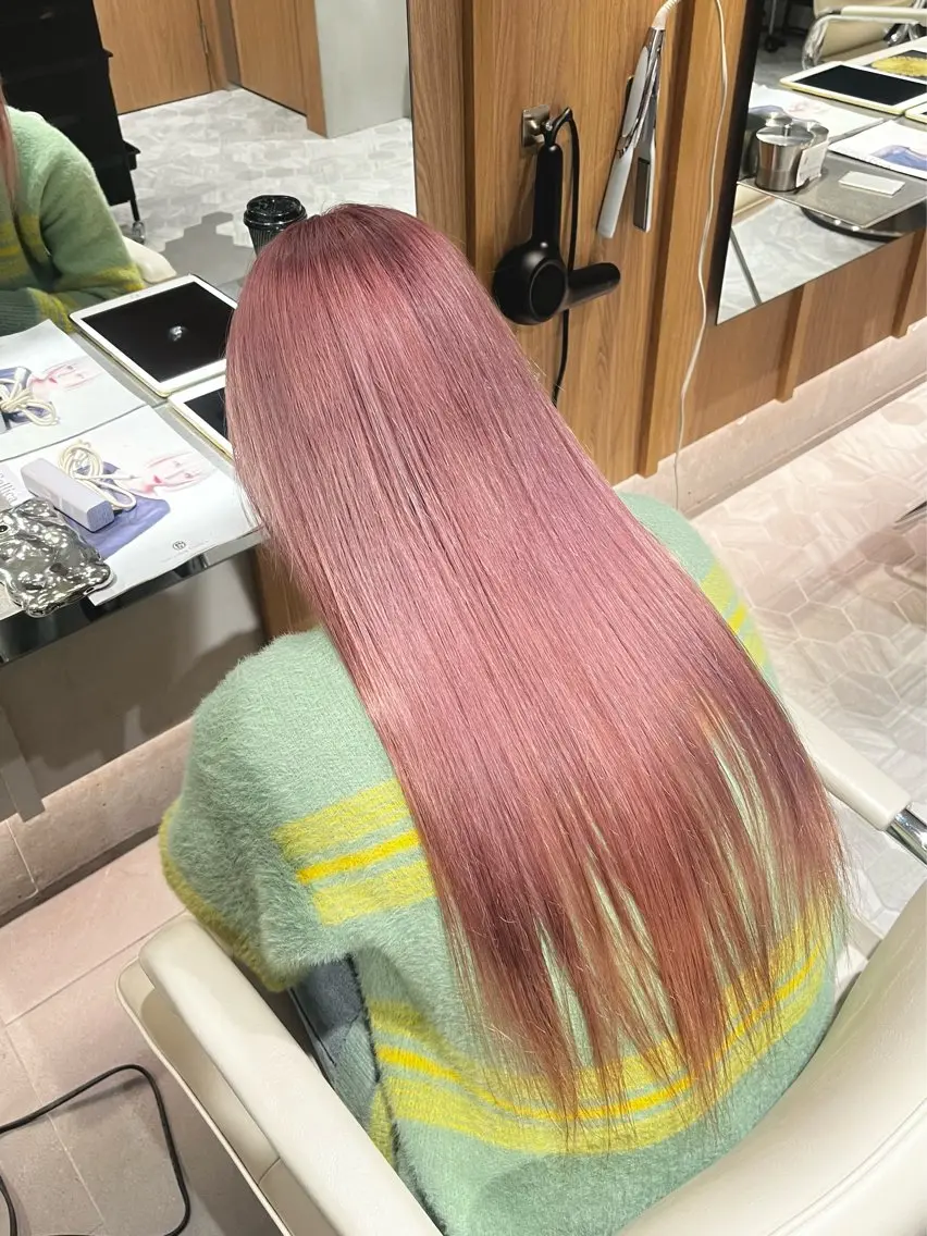 カラー ニュアンス/ロング minami🩵のヘアスタイル