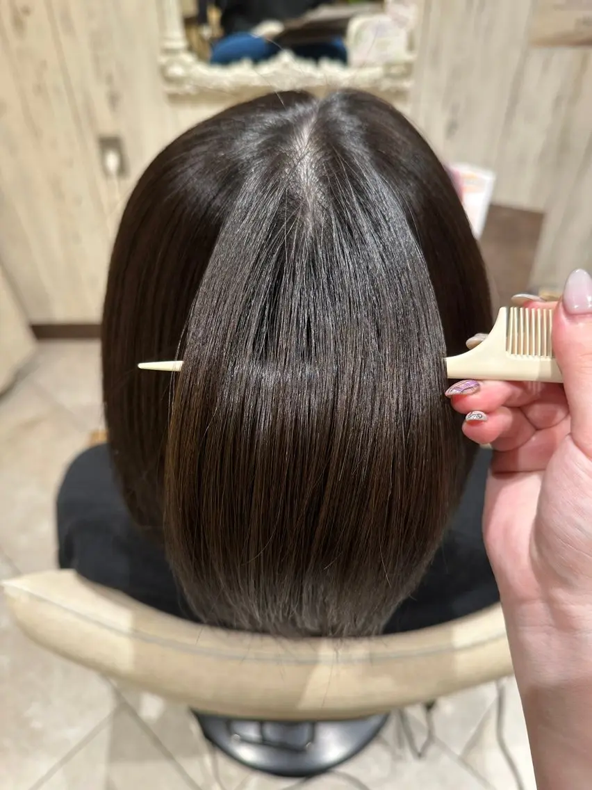 カラー ヘアカラー 工藤 光未のヘアスタイル