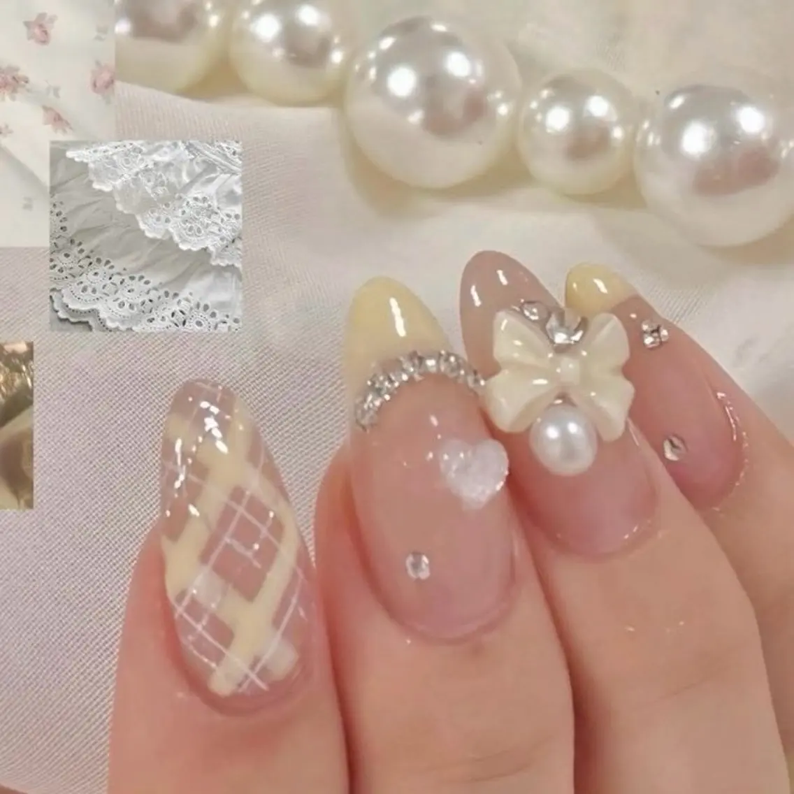 ネイル フレンチネイル ハンドネイル 韓国ネイル 新大久保 💅Ayumiのネイルデザイン