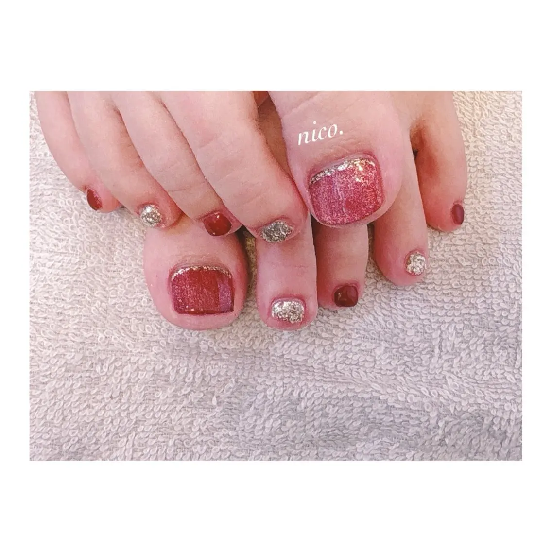 ネイル ハンドネイル フットネイル nailsalon nico.のネイルデザイン