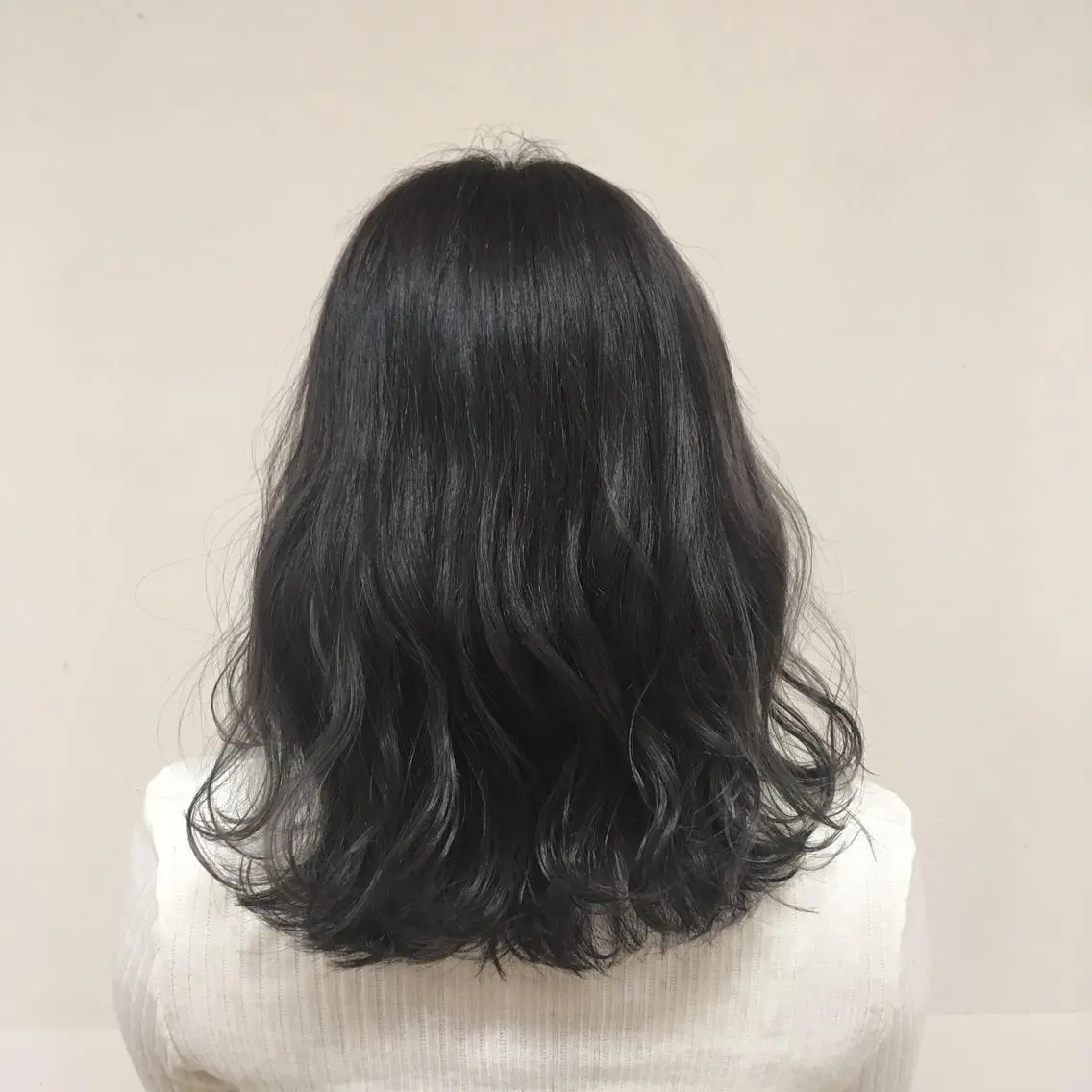 ミディアム カラー ヘアアレンジ ヘアカラー トリートメント 【Sweep】おじま のぞみのヘアスタイル