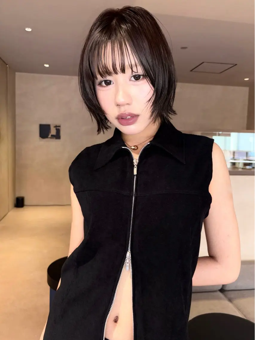 ショート カット ボブ/ヘアセット 結婚式卒業式アレンジのヘアスタイル