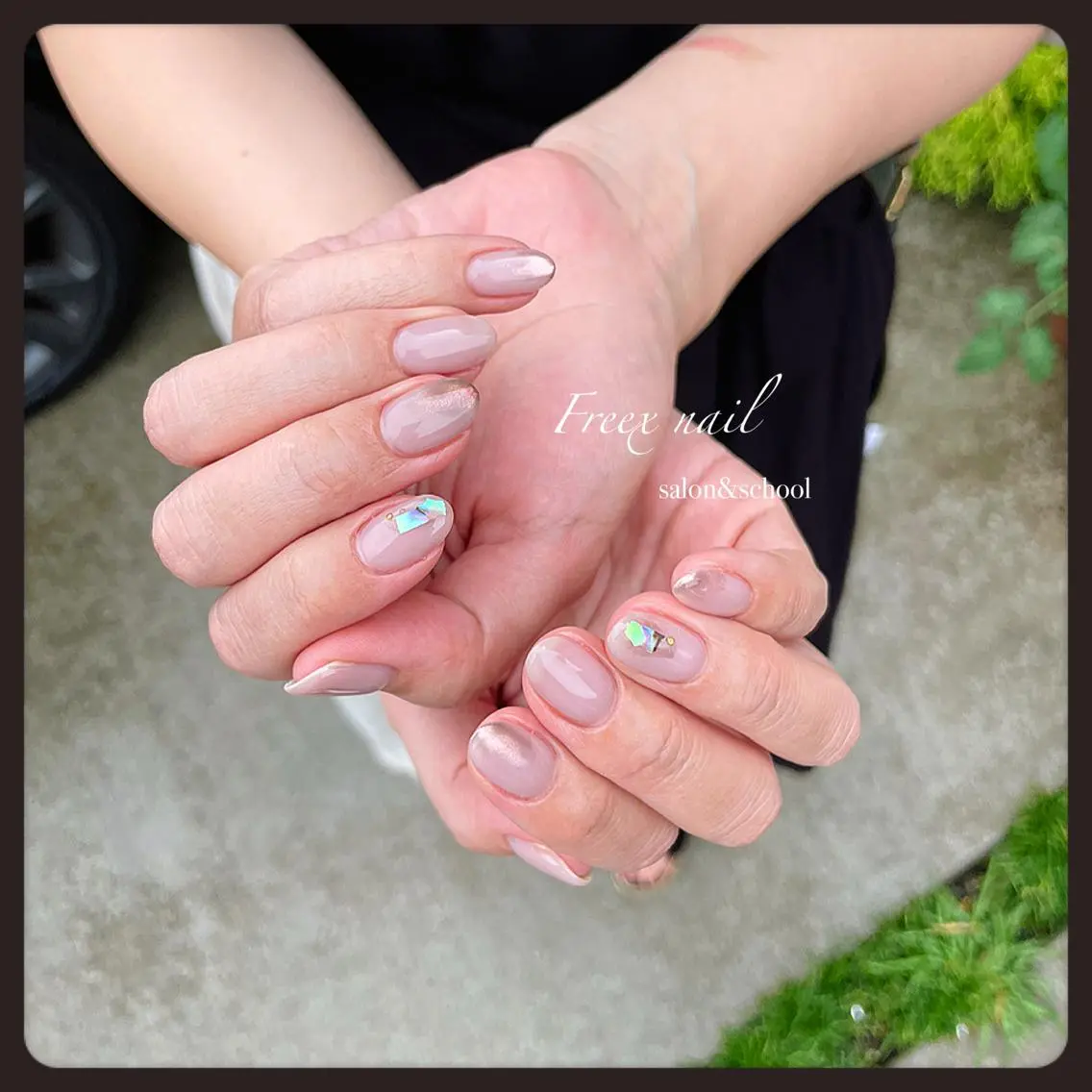 ネイル ハンドネイル ハンドケア freex nail /ニュアンス/個性派のネイルデザイン