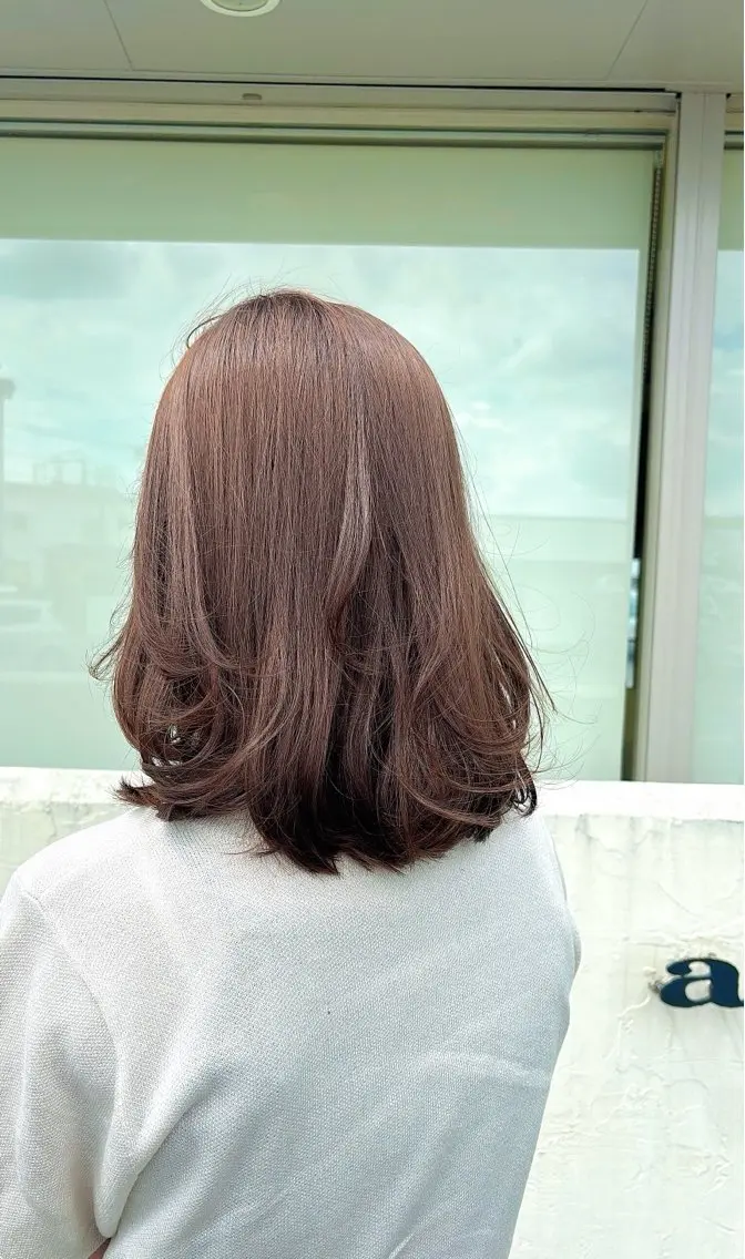ケアカラーの写真