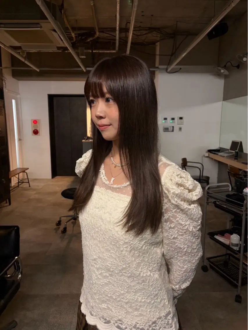 ロング ヘアカラー YUTSUKI 🫧のヘアスタイル