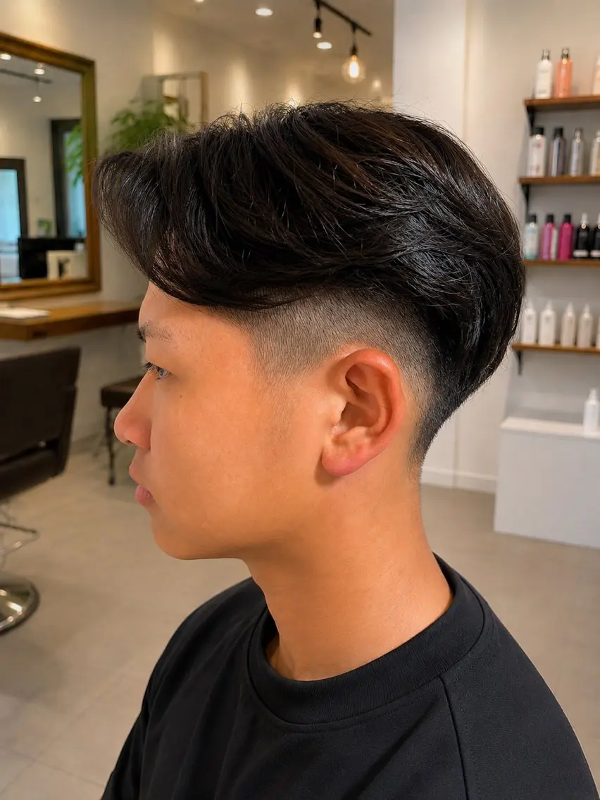 メンズ ビジネス 菊池 よしえのヘアスタイル