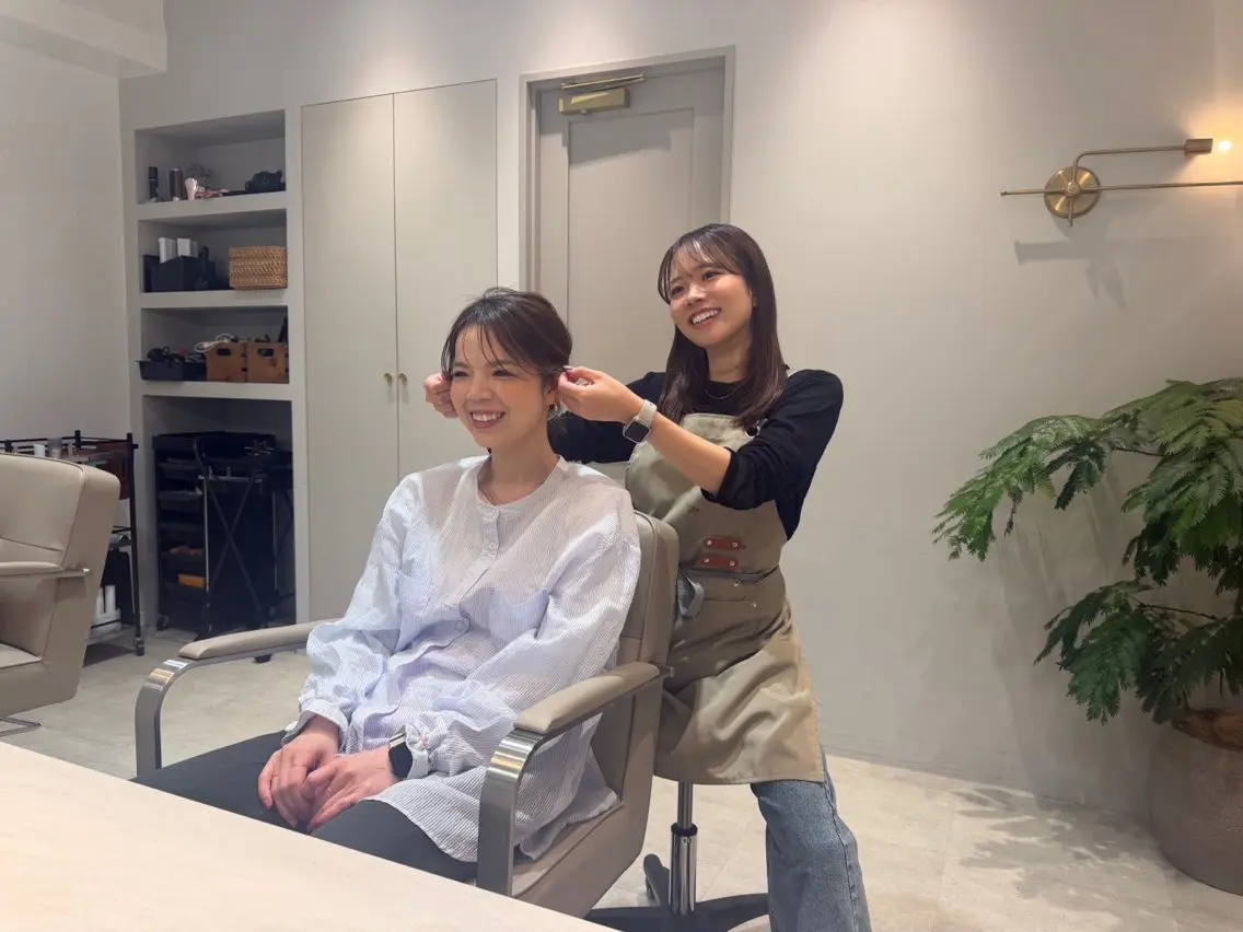 カット ヘアカラー 🤍恵比寿/透明感/ 小顔カット🤍アズサのヘアスタイル
