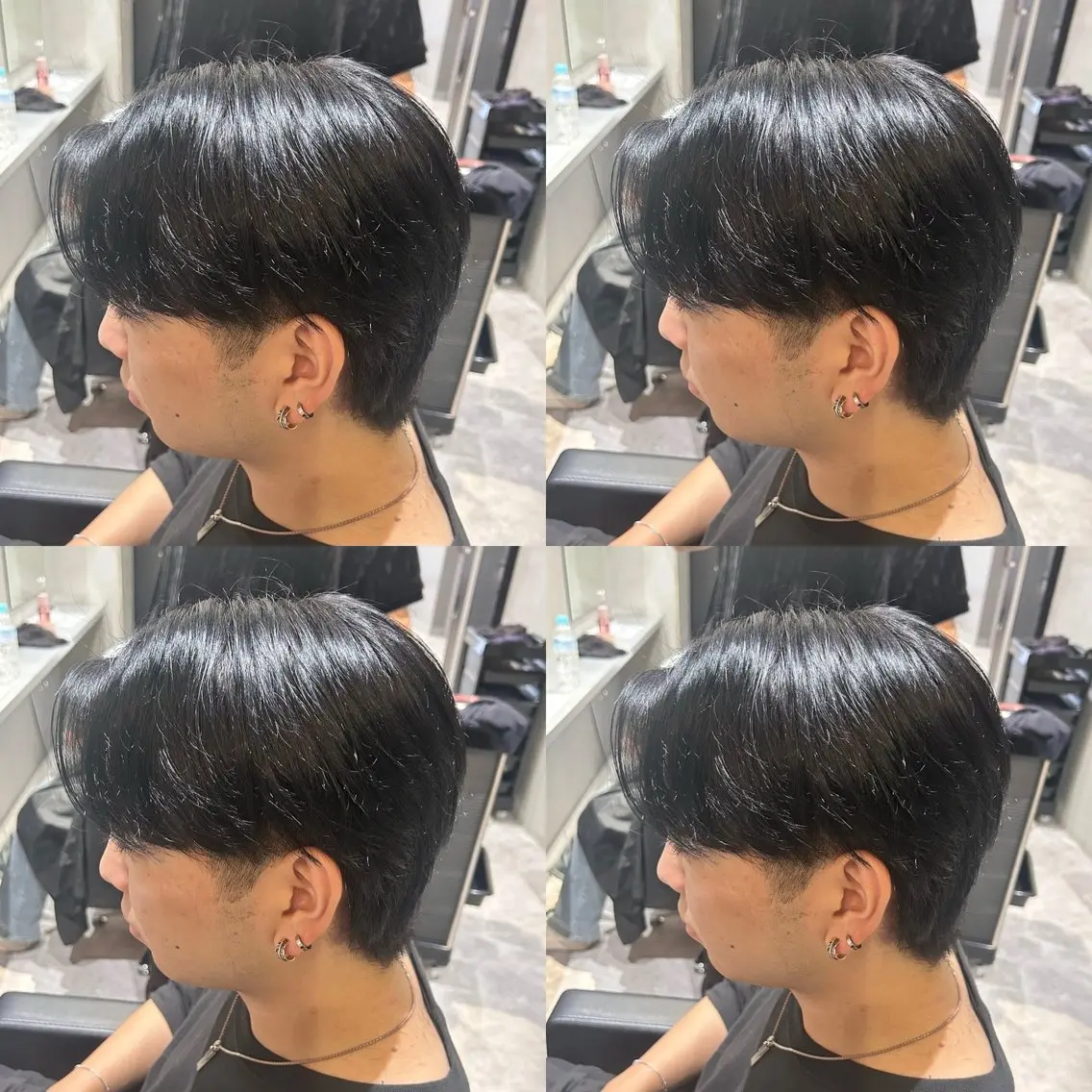 パーマ メンズ カット パーマ 店長✨髪質改善✖️ 透明感カラー／純大のヘアスタイル