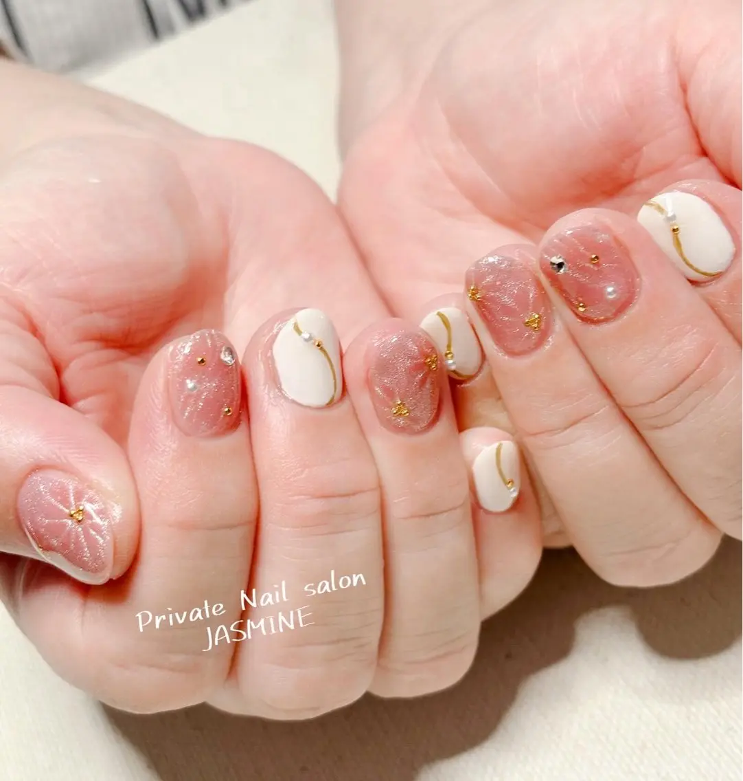 ネイル マグネットネイル Nail salon JASMINEのネイルデザイン