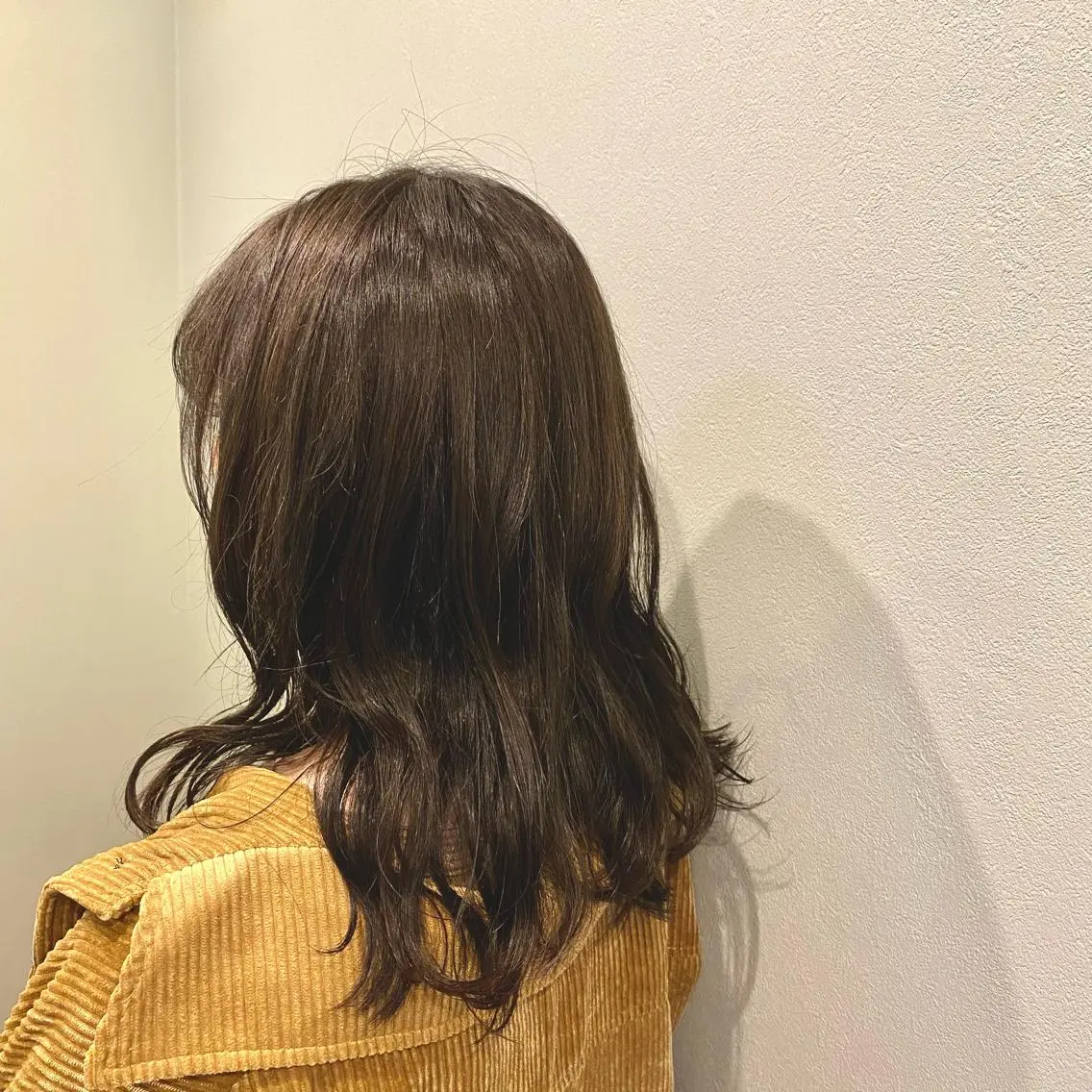 セミロング カラー アッシュ トリートメント Ayano_ Jill francのヘアスタイル