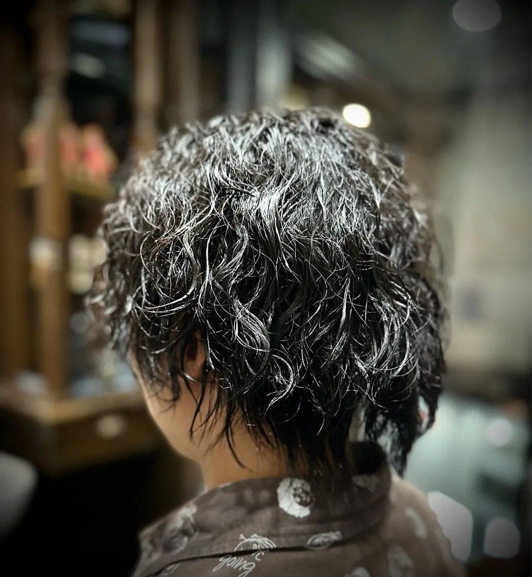 ロング パーマ 横浜 カット全般 大槻のヘアスタイル