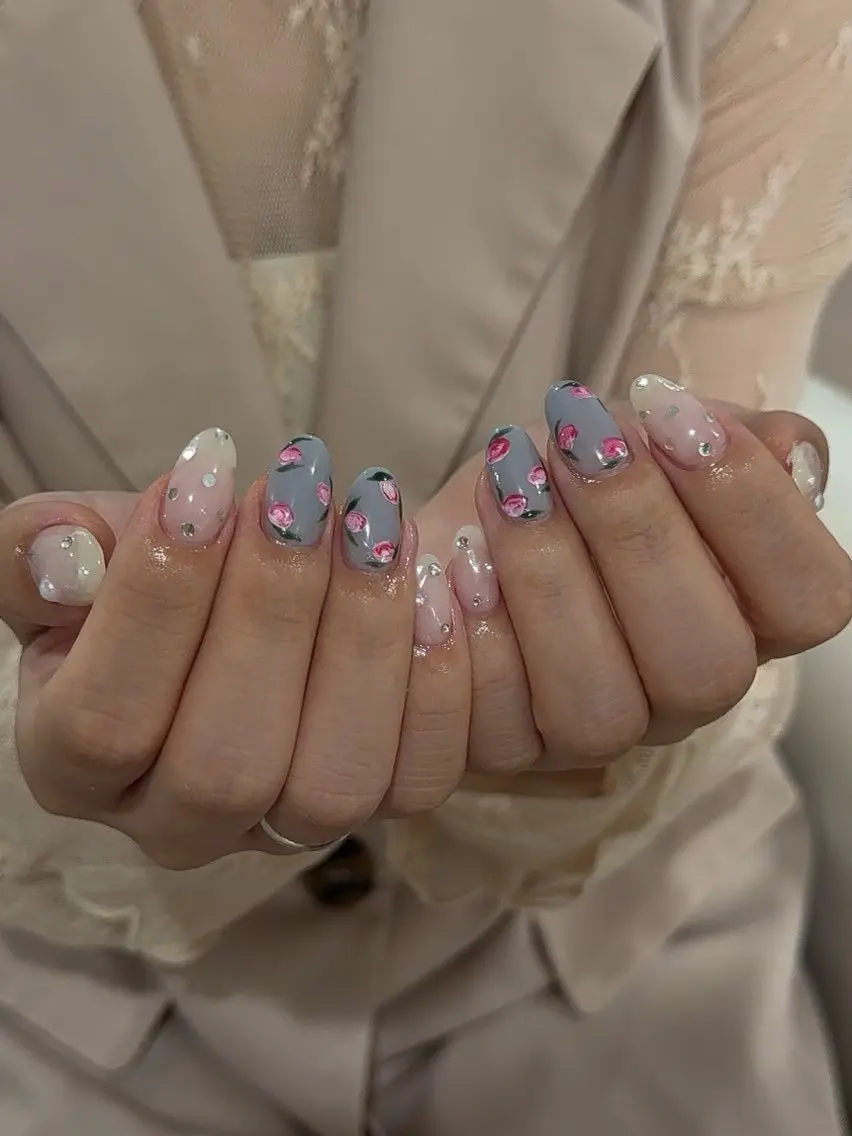 ネイル ハンドネイル ハンドケア Nail salon K momoのネイルデザイン
