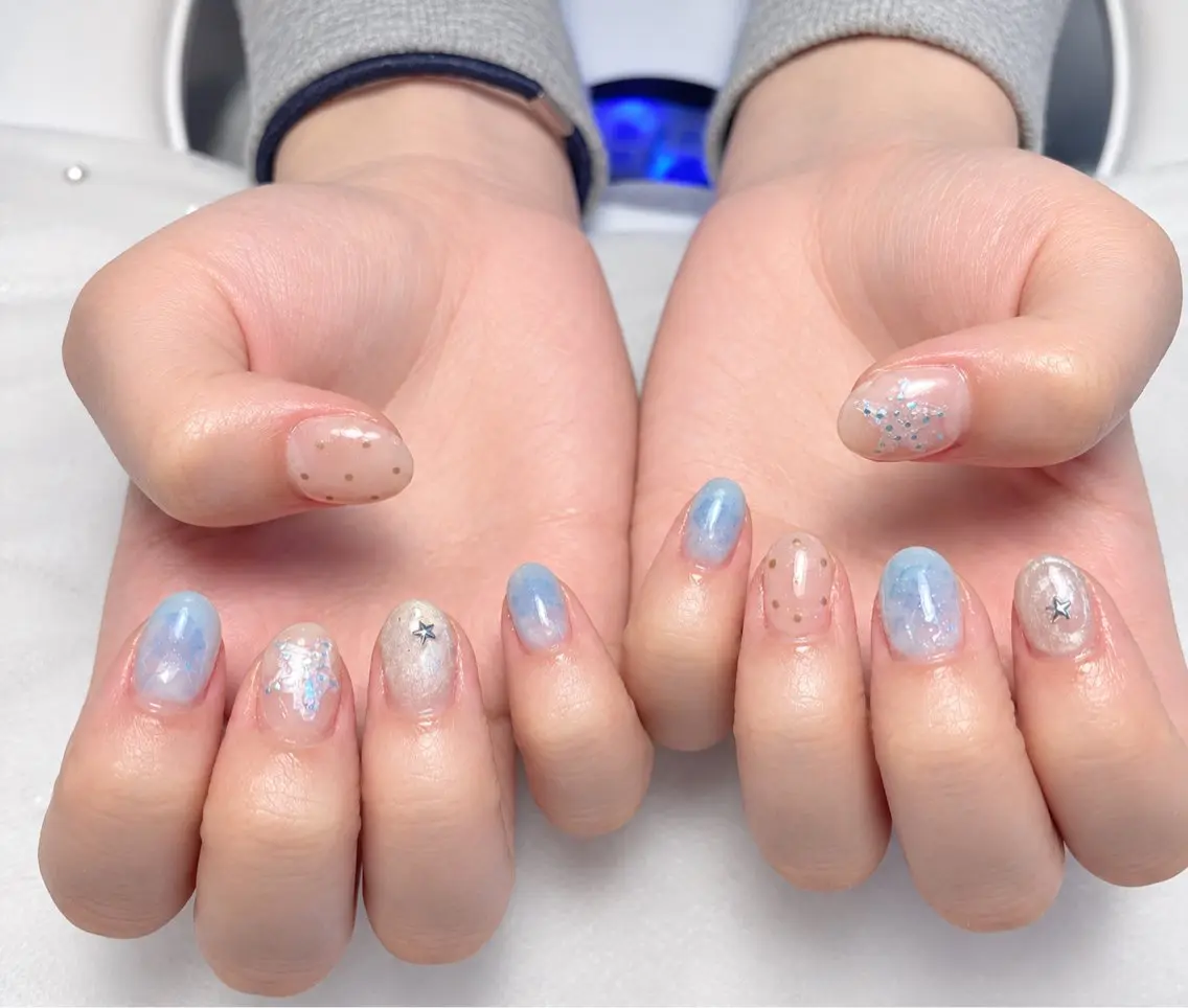ネイル 持ち込み ハンドネイル Nail salon Natulalのネイルデザイン