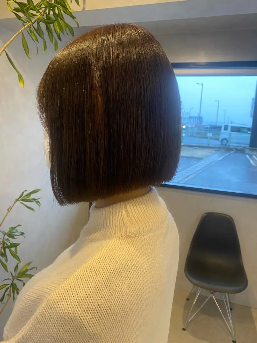 ショート カット 白井 音羽のヘアスタイル