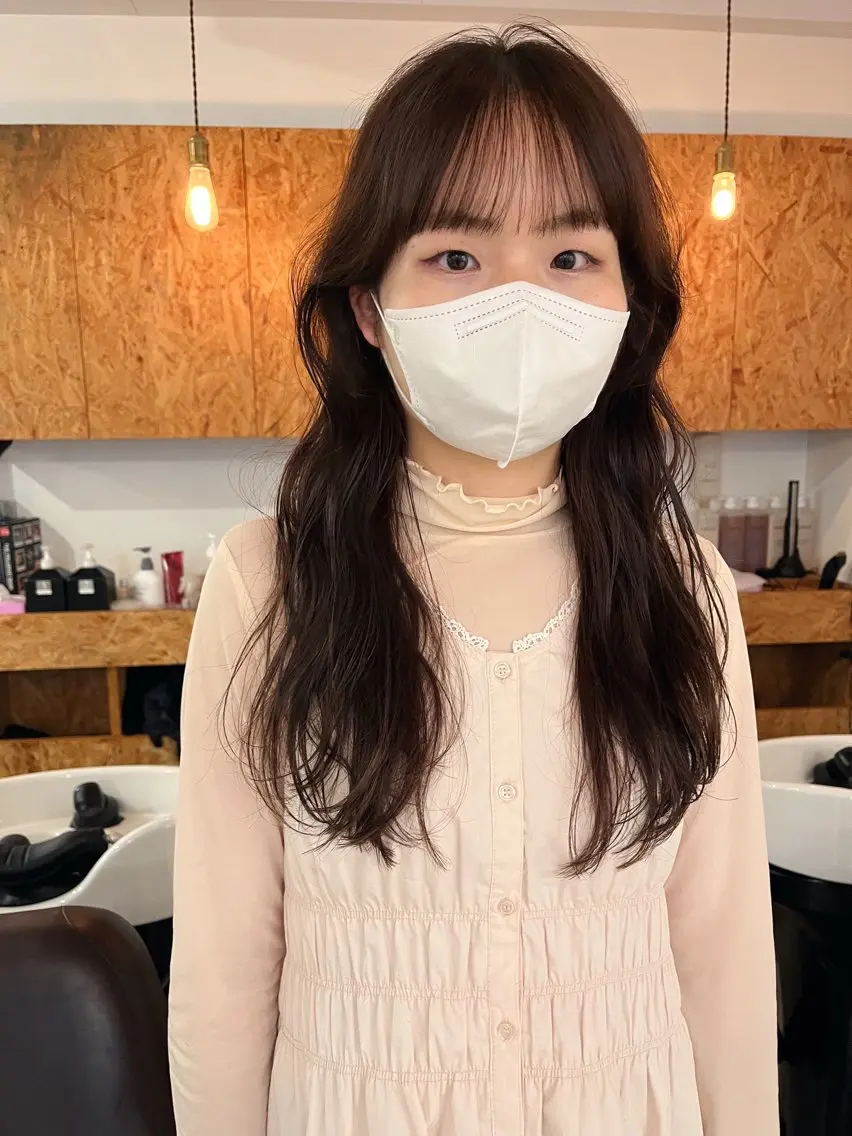 ロング 暖色/パーマ 🌼クニトウメイのヘアスタイル