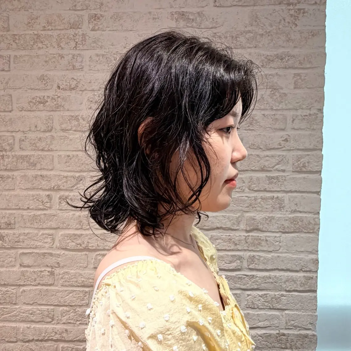 ミディアム パーマ ミディアムパーマ くせ毛・パーマ◎ ミズノアサミのヘアスタイル