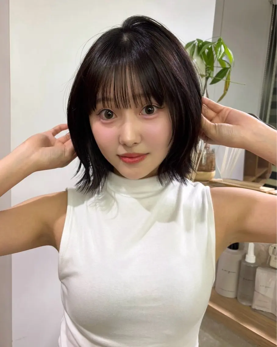 川岸 絆那のヘアスタイル