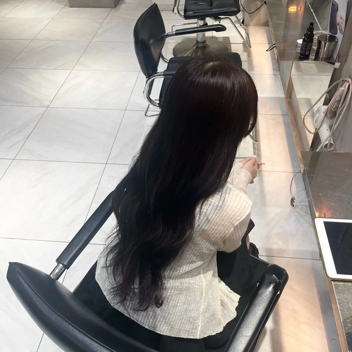 ロング 頭身浴ヘッドスパ/艶 カラー/kokonaのヘアスタイル