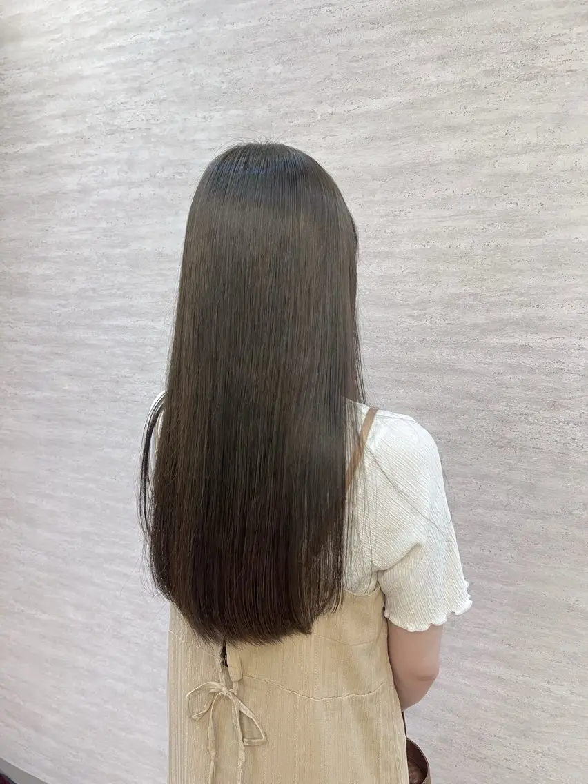 ⚠️【ストレートされてる方おすすめ☀️】カラー✖️髪質改善トリートメントの写真