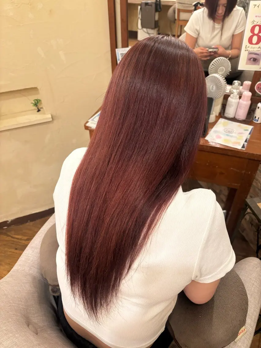 ロング カラー 中野 幸成のヘアスタイル
