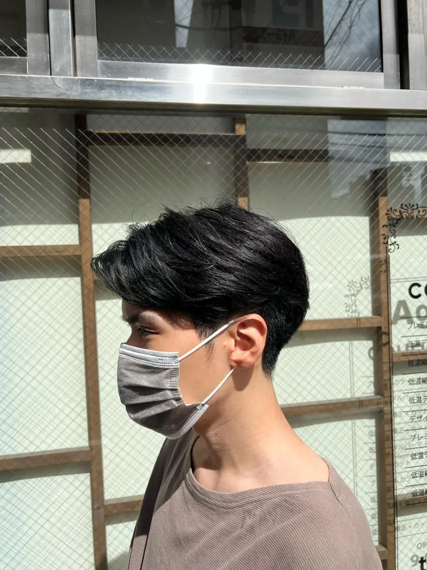 【ダメージを無くす縮毛矯正‼️】メンズカット＋コスメ縮毛矯正＋プリフィカトリートメント‼️の写真