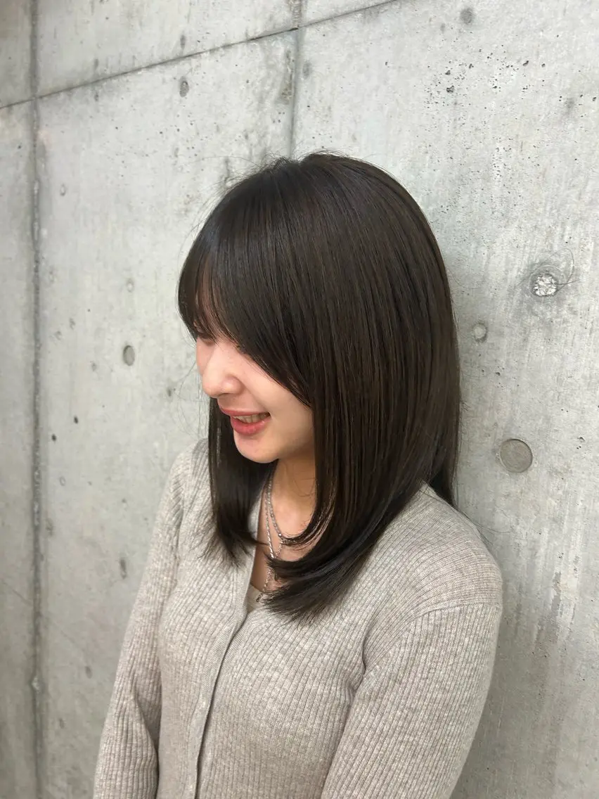 カット+透明感カラー+炭酸スパ10分の写真