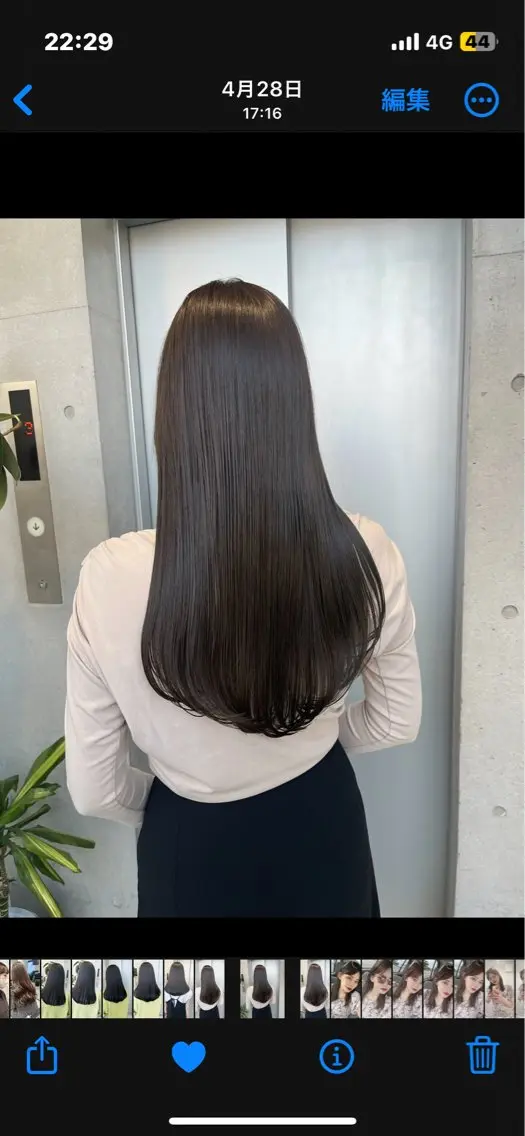 ロング カラー パーマ ヘアアレンジ ヘアカラー トリートメント 縮毛矯正特化✂︎ YUKAのヘアスタイル