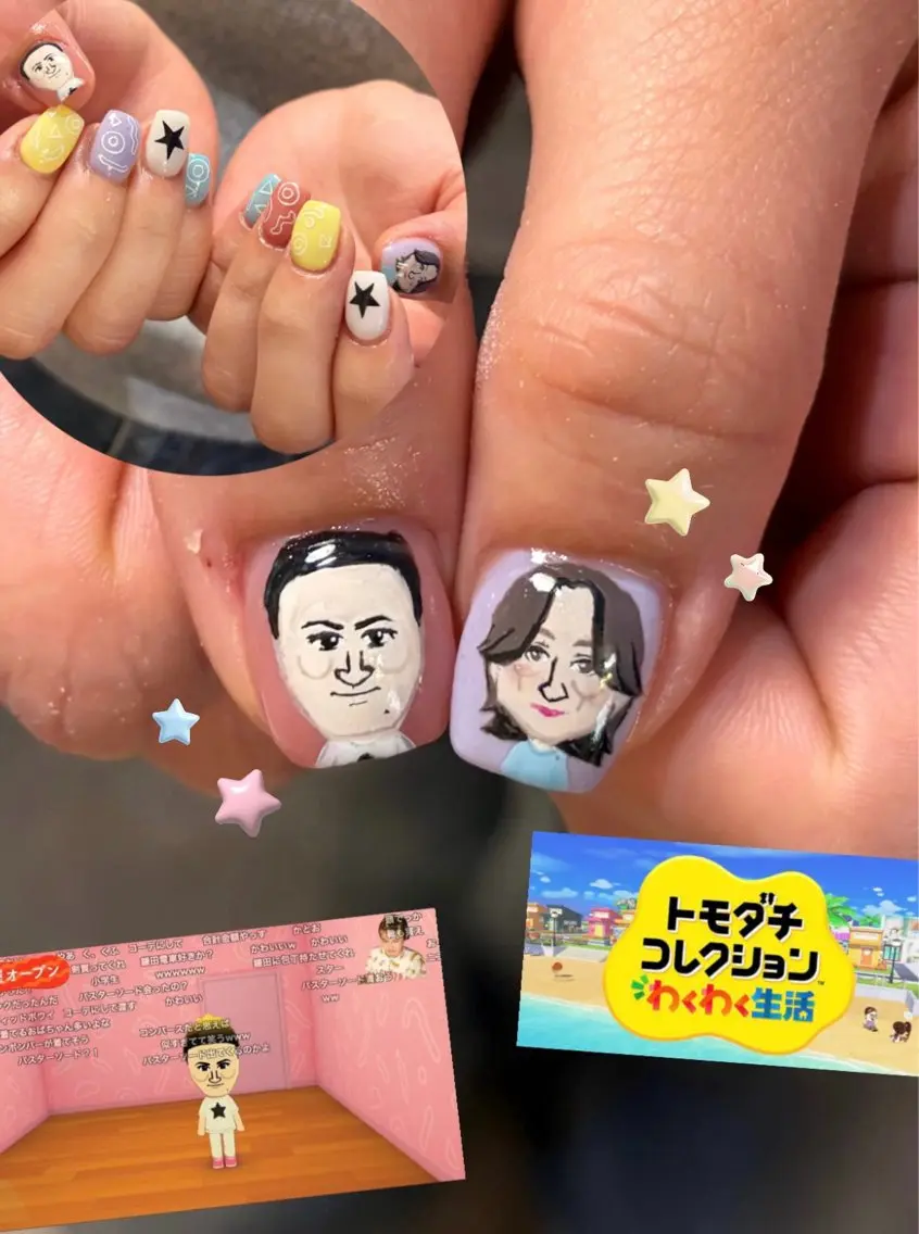 ネイル ハンドネイル フットネイル ASA nail / アート☀︎ニュアンスのネイルデザイン