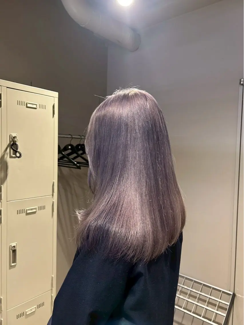 ロング カラー ヘアカラー 韓国っぽ×透け感🪽 Fumi 🤍のヘアスタイル