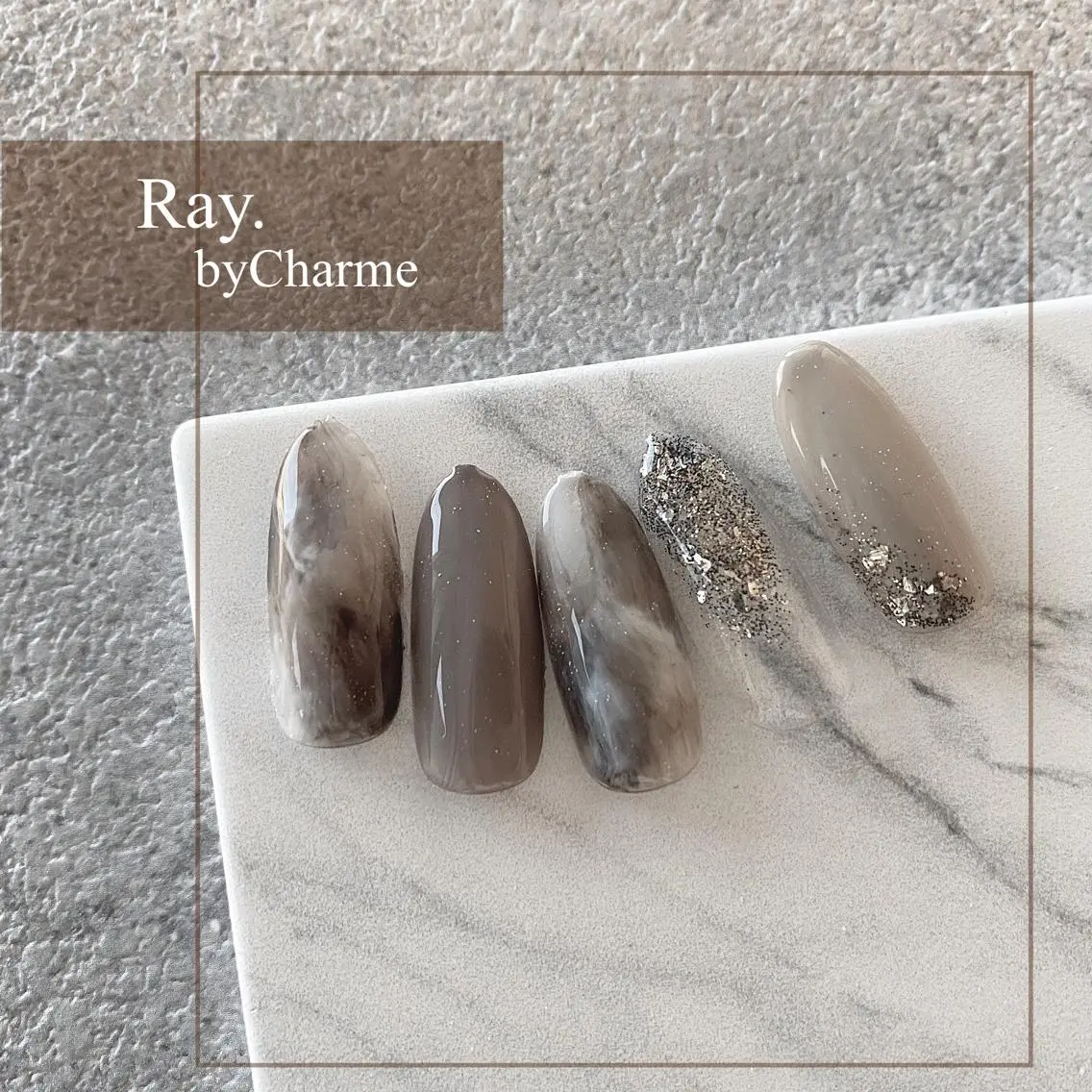 ネイル Ray. /綺麗目ニュアンスのネイルデザイン