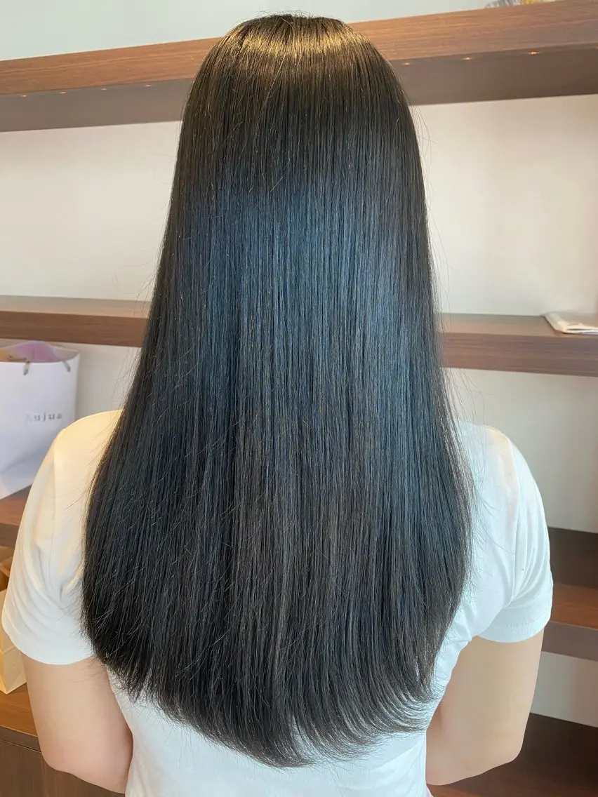 ロング カラー 武田 空のヘアスタイル