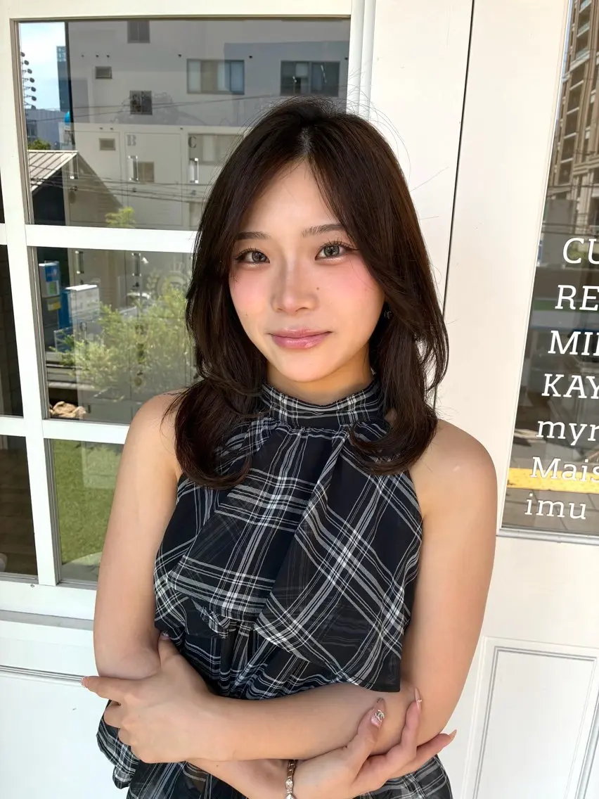 ミディアム カラーリスト/ あやね☁໒꒱·ﾟのヘアスタイル