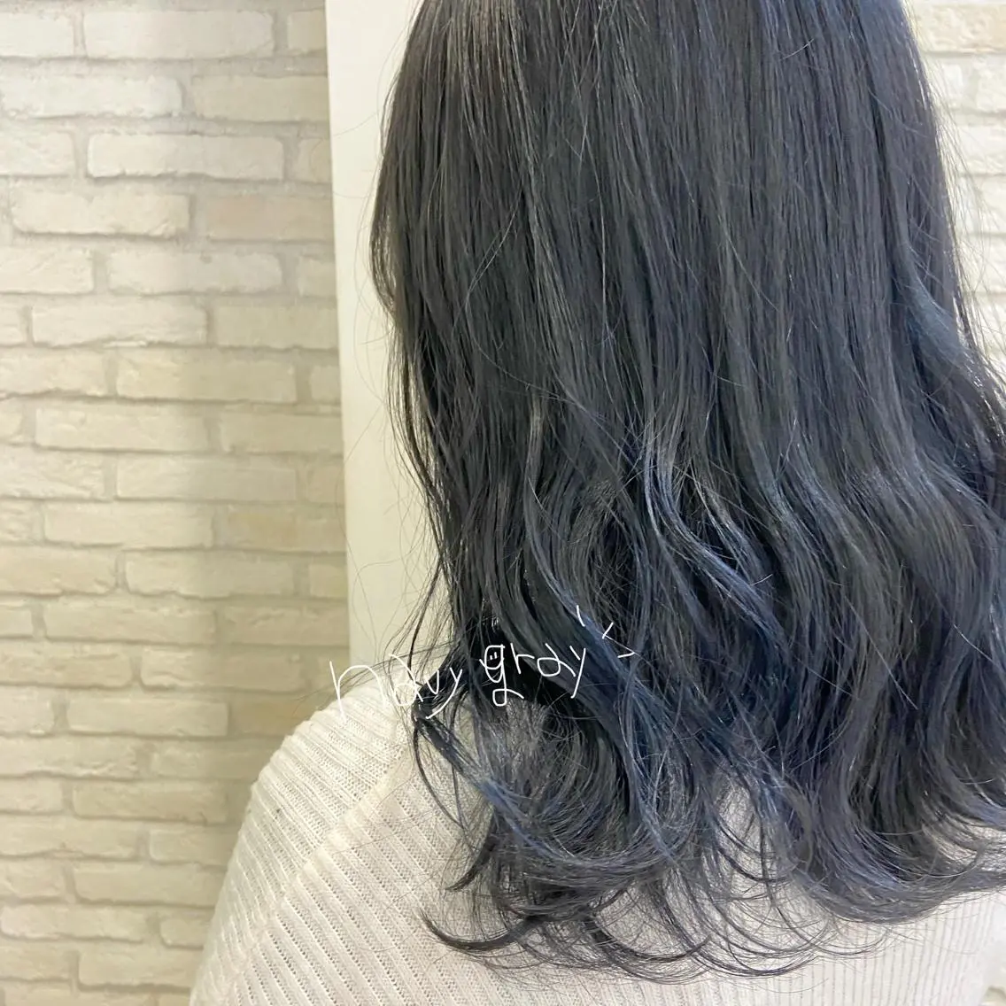 セミロング カラー 🌈透け感カラー RINA🌈のヘアスタイル