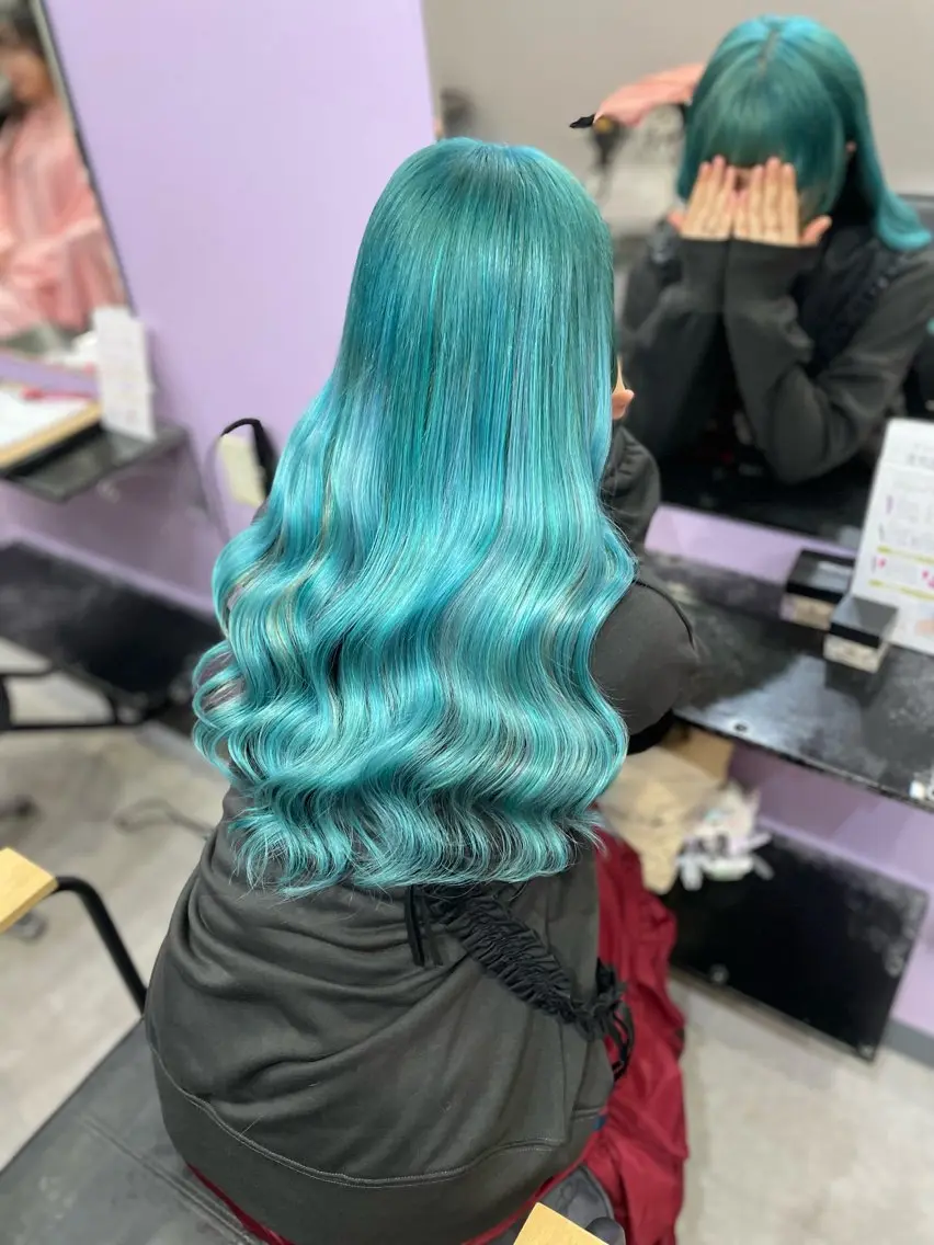 カラー ダブルカラー エクステ 住田悠紗/ カットモデル募集中のヘアスタイル