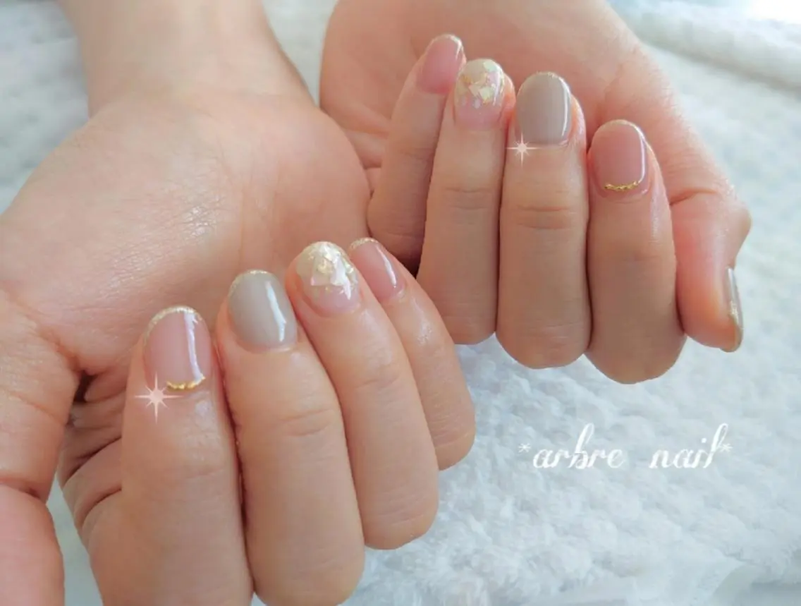 ネイル ✯.。 arbre nail 。✯.のネイルデザイン