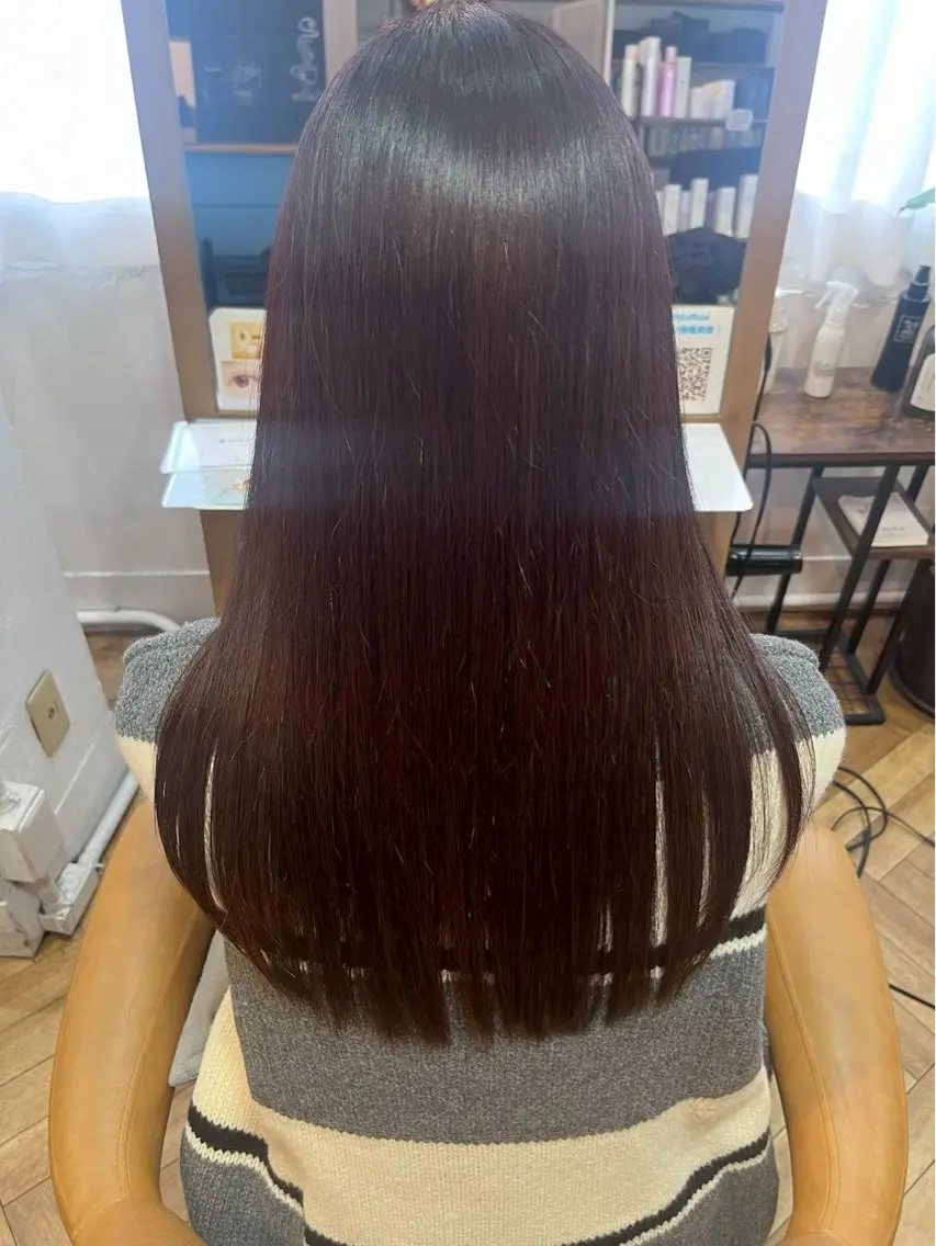 ロング ヘアカラー 柿本ひな / カラーモデル様募集中のヘアスタイル